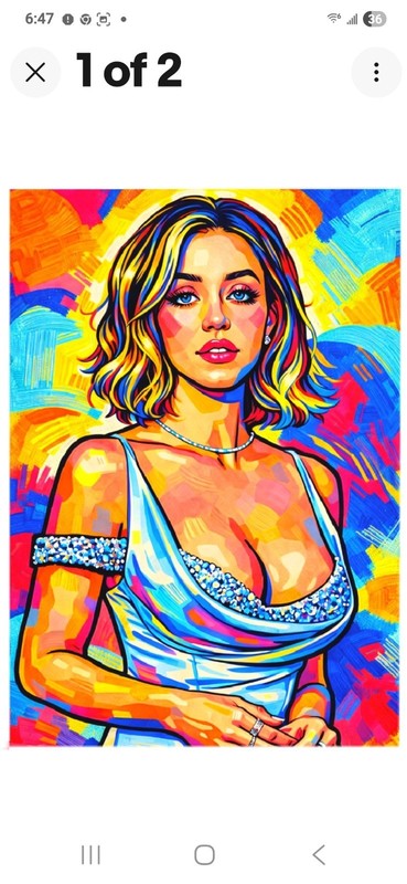SYDNEY SWEENEY * Fun Novelty * CELEBRITY * Art Card * ATC ACEO