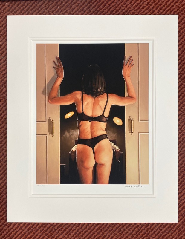 Jack Vettriano – MOUNTED – His Favourite Girl – Very Rare Signed Limited Edition
