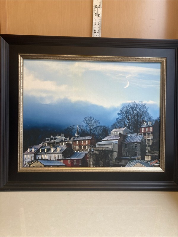 Harper’s Ferry Potomac Dawn, Earl D Mills Painting Print, #8/250 Signed w Cert