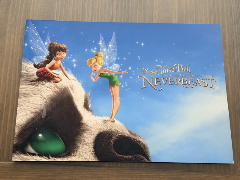 Disney Store TinkerBell Legend of NeverBeast Limited Edition Lithograph Set 2015