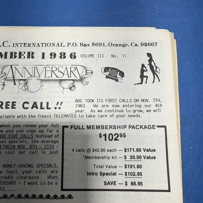 Vintage ABC International Paper Newsletters Lot 1980s–1990s gallery