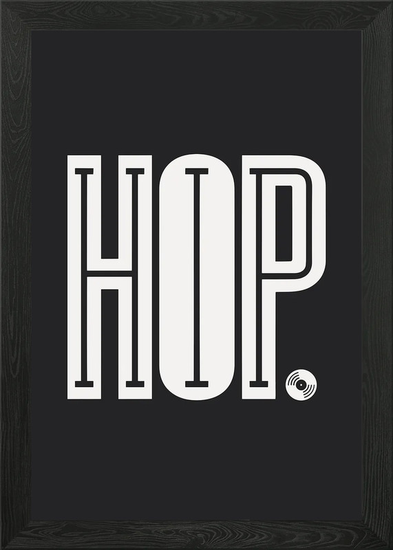 Hip Hop Rap Trap Framed Wall Art Poster Canvas Print Picture