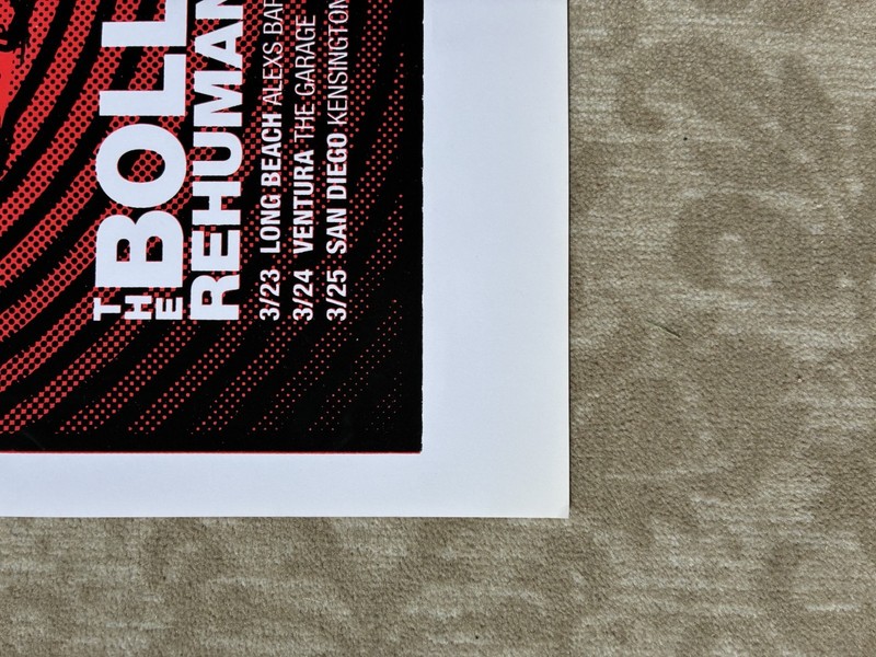 BOLLWEEVILS Punk Rock 2016 Concert Tour Dr Strange Naked Raygun Oblivian POSTER gallery