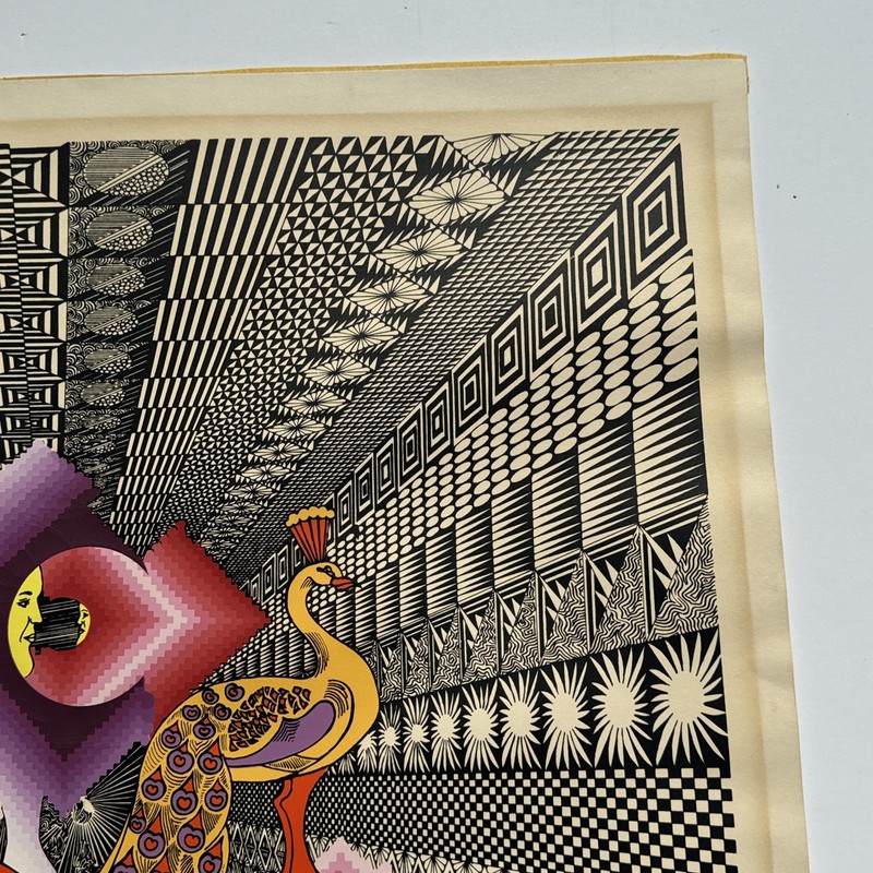 PEDRO FRIEDEBERG SERIGRAPH SILKSCREEN SIGNED LIMITED POP OP MEXICAN FAMOUS RARE gallery