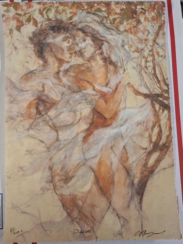 GARY BENFIELD – HAND SIGNED – DESIRE – Artist Proof Serigraph Art Print