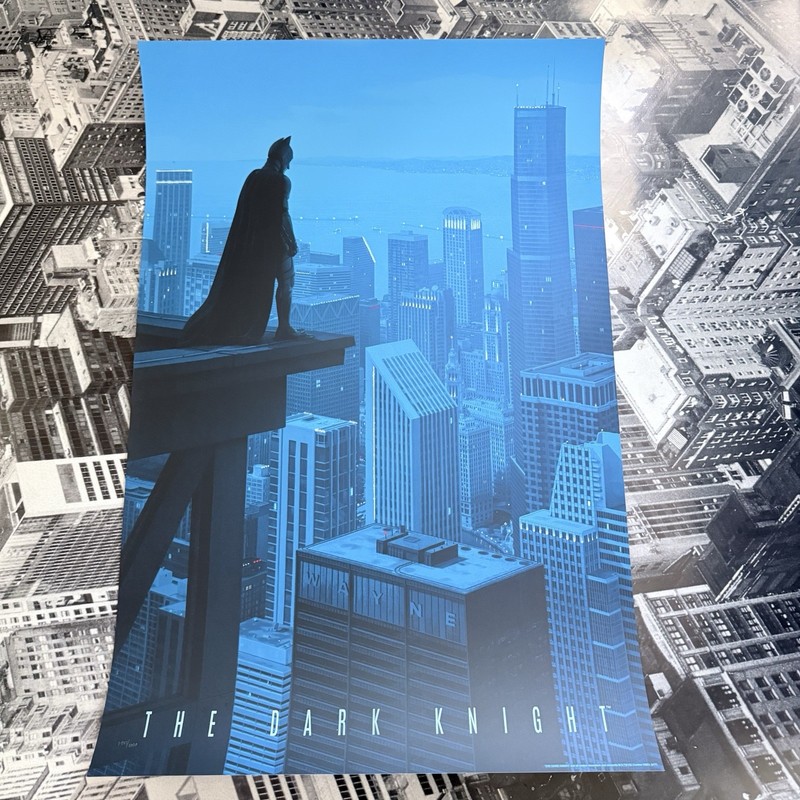 Mondo | Dark Knight | Rory Kurtz | SDCC 2017 | S/N # 1947 / 2030