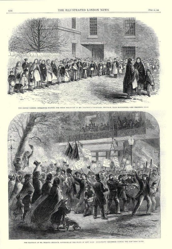 Election of Mr. Horatio Seymour – Governor of New York – Procession – 1862