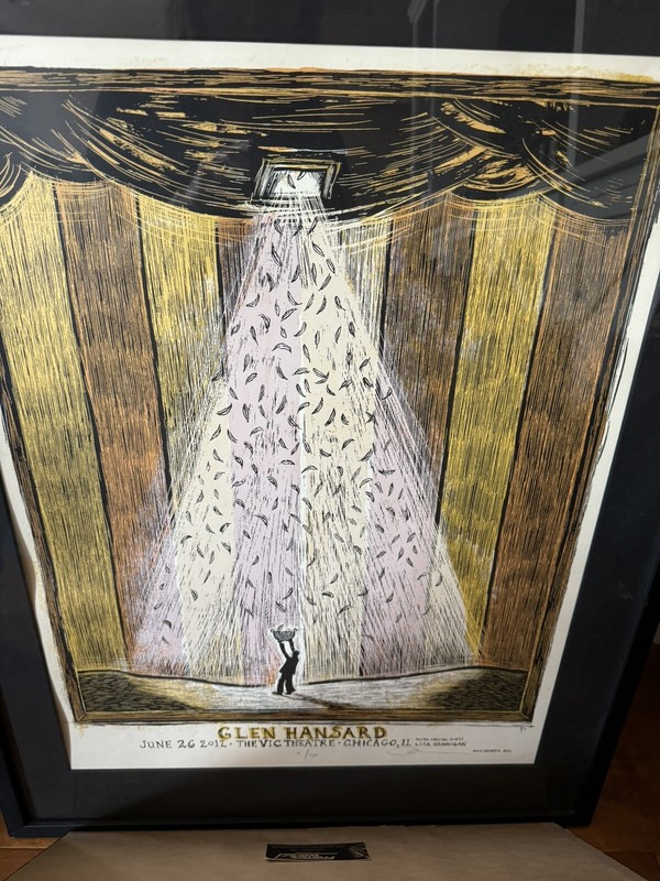 Glenn Hansard Poster By Dan grzeca