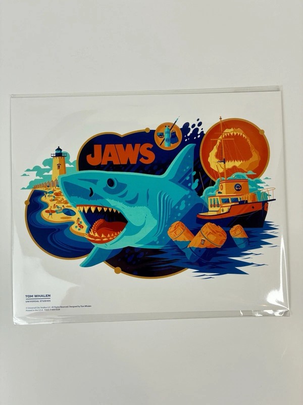 Universal Studios Legacy Store Tom Whalen Jaws Exclusive 8×10 Print New