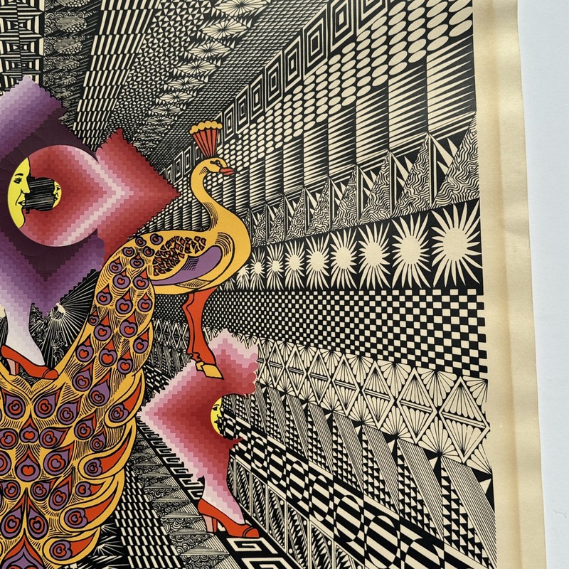 PEDRO FRIEDEBERG SERIGRAPH SILKSCREEN SIGNED LIMITED POP OP MEXICAN FAMOUS RARE gallery