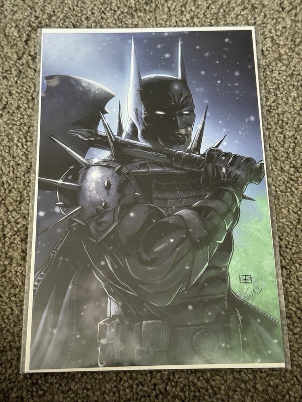 Absolute Batman Comic Sized Art Print – Bryan SilverbaX – 2026