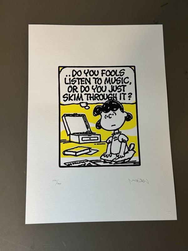 Mark Drew Do you fools Jay Z Signed Numbered
