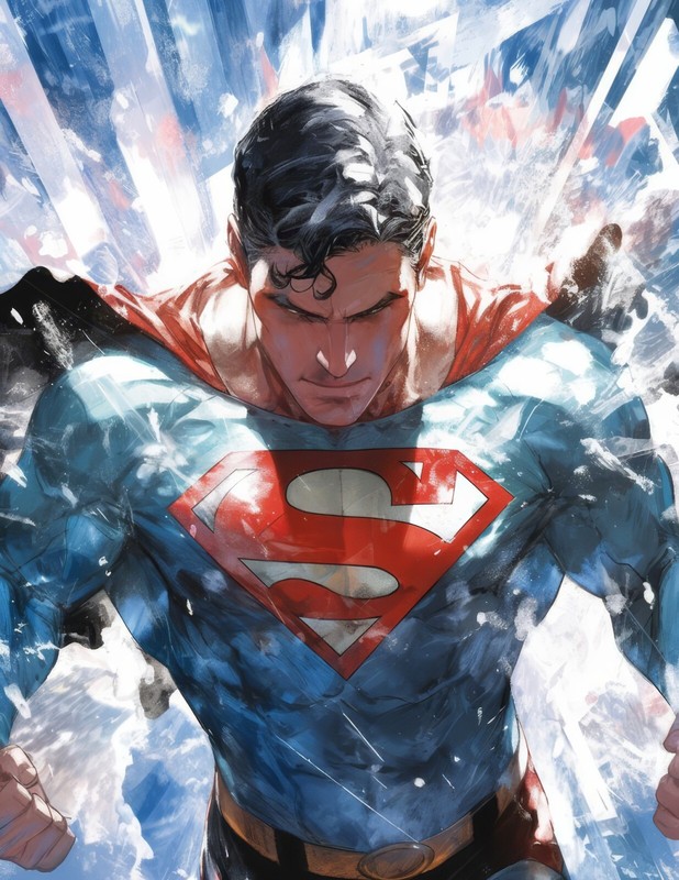 «Superman 21» 8.5×11 Fine Art Print Limited to Only 20 Hand-Numbered Copies