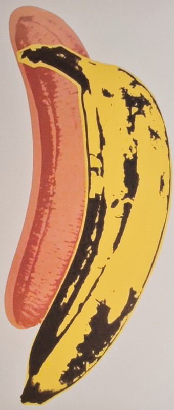 Andy Warhol * Banana * 57 x 38 cm * Signed Lithograph * Limited # 58/100 gallery