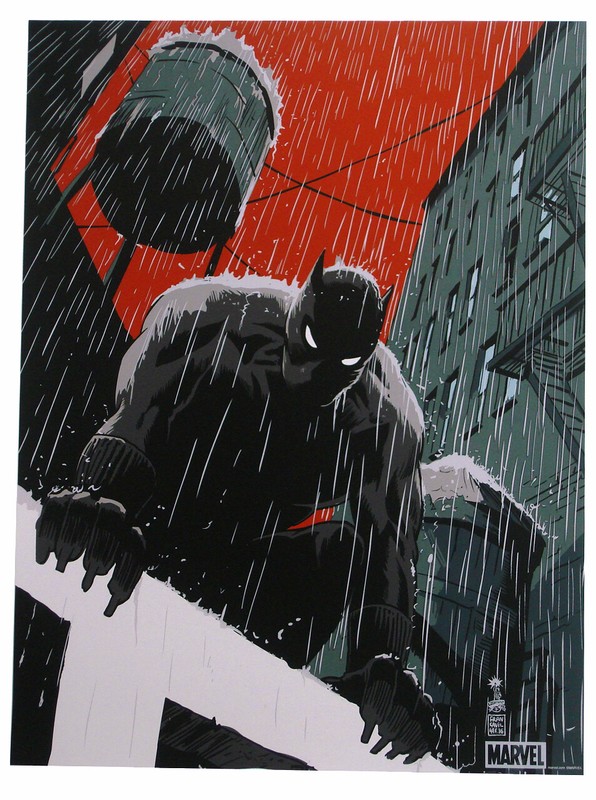 Black Panther Mondo Francesco Francavilla Screen Print Fran Cavill Marvel Comics