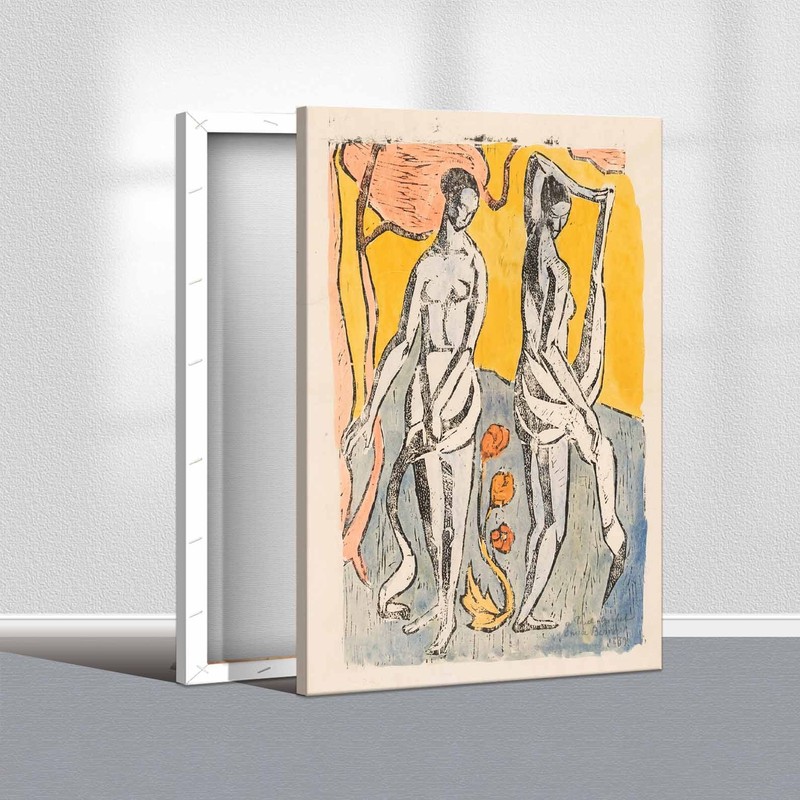 Canvas Print Oil Paintings Reproduction abstract dancing figures