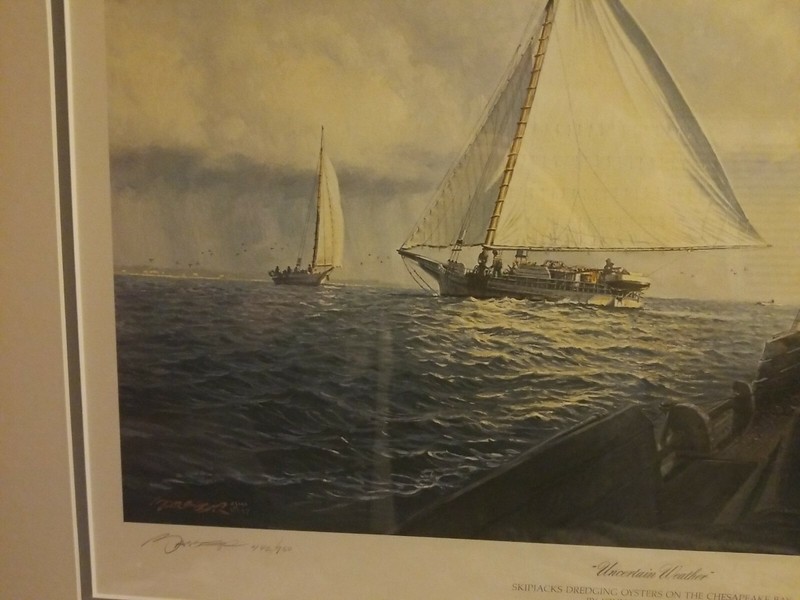 John M. Barber "Uncertain Weather" Limited, Numbered Edition Print, Free Shippin gallery