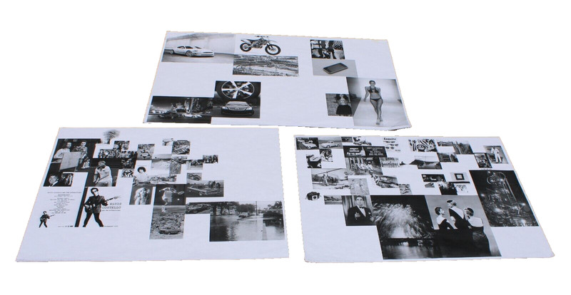 AARON WRINKLE Trio of Composition Prints from various eras from Diana Zlotnick