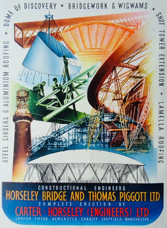 Advertisement Illustration HORSELEY BRIDGE AND THOMAS PIGGOTT LTD c1951