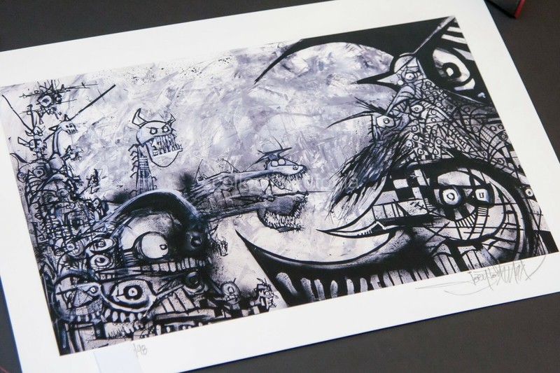 Joey Feldman Noir.01 Limited Edition #/48 Graffiti Urban Street Art Print Poster