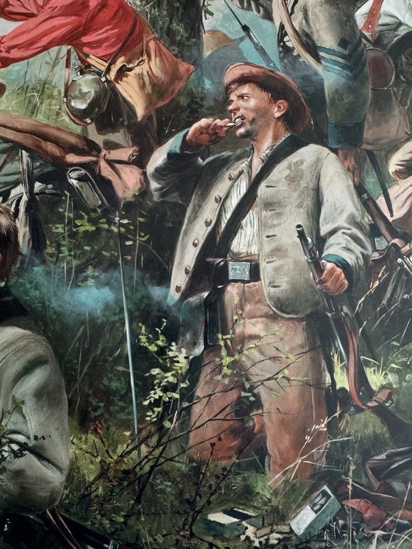 "Cleburne at Chickamauga, 2nd Tennessee Regiment" Don Troiani Civil War Art, #37 gallery