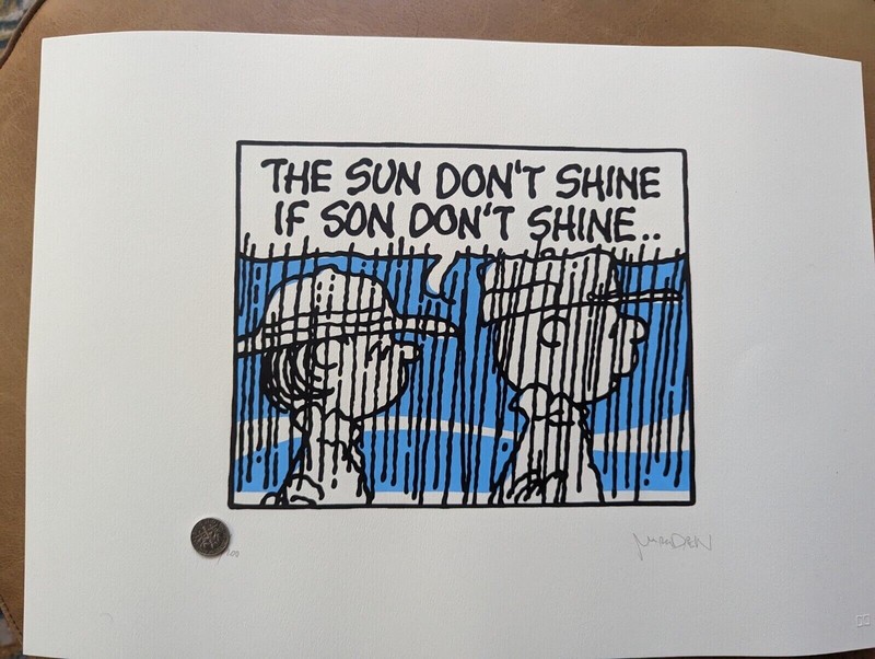 Mark Drew Art Print – Jay-Z -Takeover “The Sun Don’t Shine, If Son Don’t Shine”