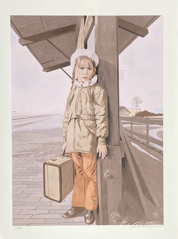 WILLIAM NELSON – Signed & Numbered Silkscreen (212/500). Contemporary Art