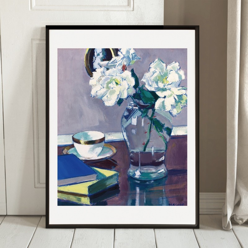 Art print Cadell - Roses, late 1920s gallery wall Art painting giclee poster gallery