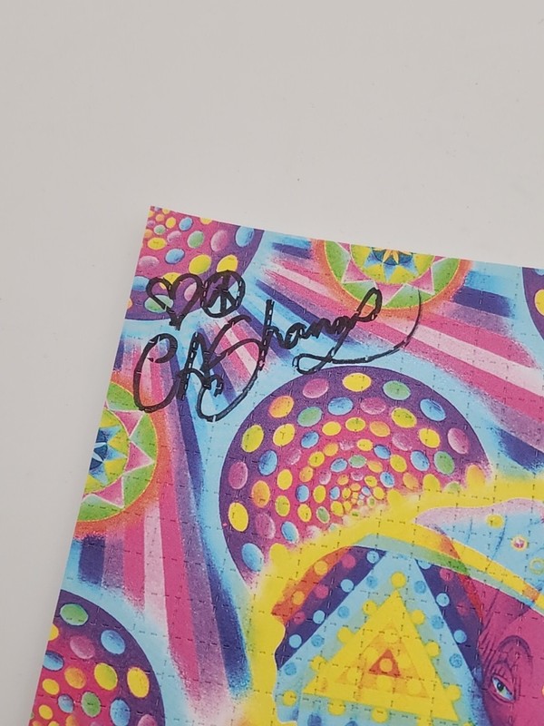 Ciaran Shaman "Meetings with Ganesh" signed Blotter Art print Psychedelic Art gallery