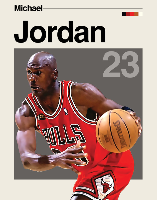 Michael Jordan Chicago Bulls Framed Sports Art Photo by Thomas Maxwell gallery
