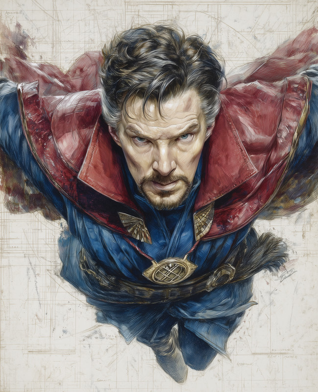 8×10 Character Illustration Art Print – 460880564