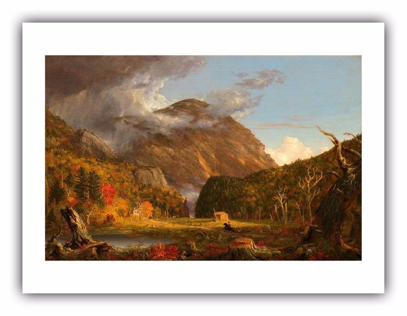 Thomas Cole : «View of Mountain Pass Called the Notch» (1839) – Fine Art Print