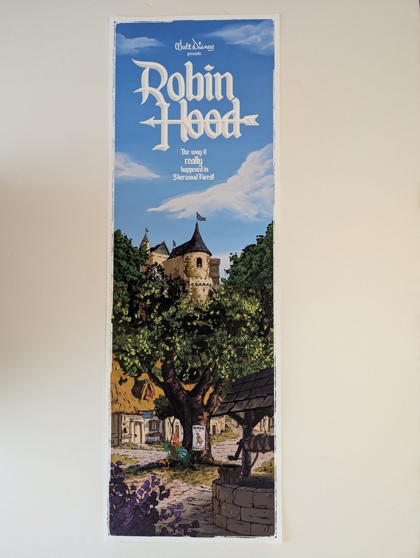 Ben Harman Robin Hood – Giclee – 12×36 – #/125