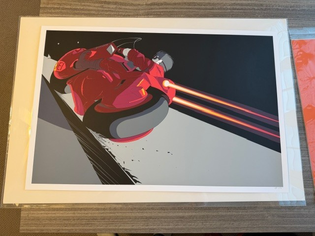 Kaneda! by Craig Drake AP Edition Akira Screen Print Mondo Poster