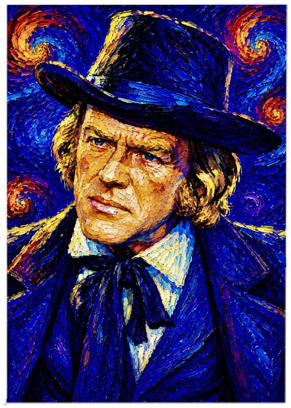 DOC BAKER – Little House on the Prairie * TELEVISION * Art Card * ATC ACEO