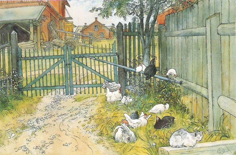 painting Giclee Art Carl Larsson repro Grinden Print Canvas