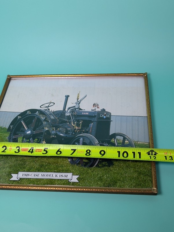 1928 Case Model K 18-32 Framed Print In Antique Brass Frame 10X12 Fabric Back gallery