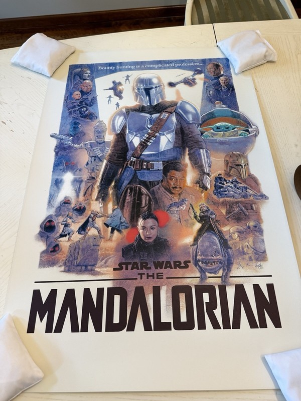 Hugh Fleming “A Complicated Profession (The Mandalorian)” 1/150 - In Hand