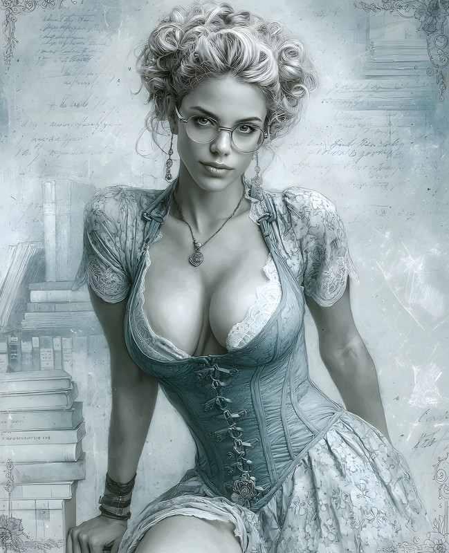 8×10 Character Illustration Art Print – 761033611