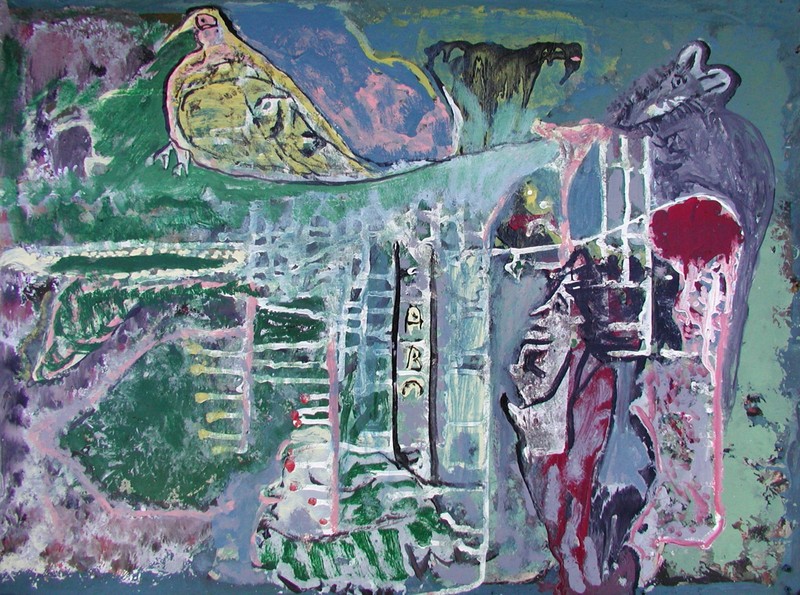 Jamaican Art – Caribbean Landscape Still Life by Lloyd Van Pitterson (1926–1997) gallery