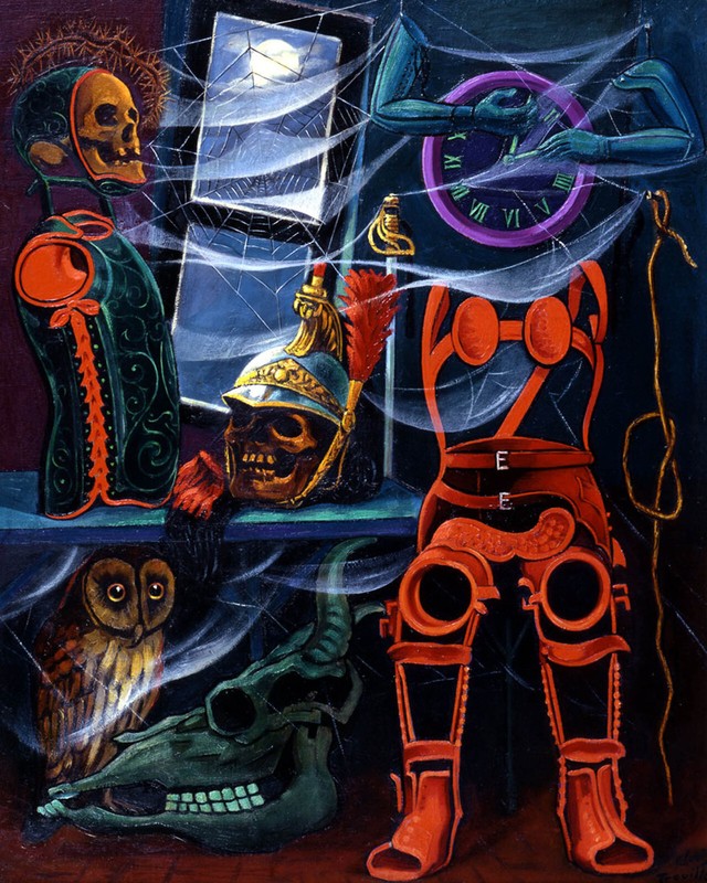 Clovis Trouille – La Gloire (1937) Surrealism – 17″ x 22″ Fine Art Print