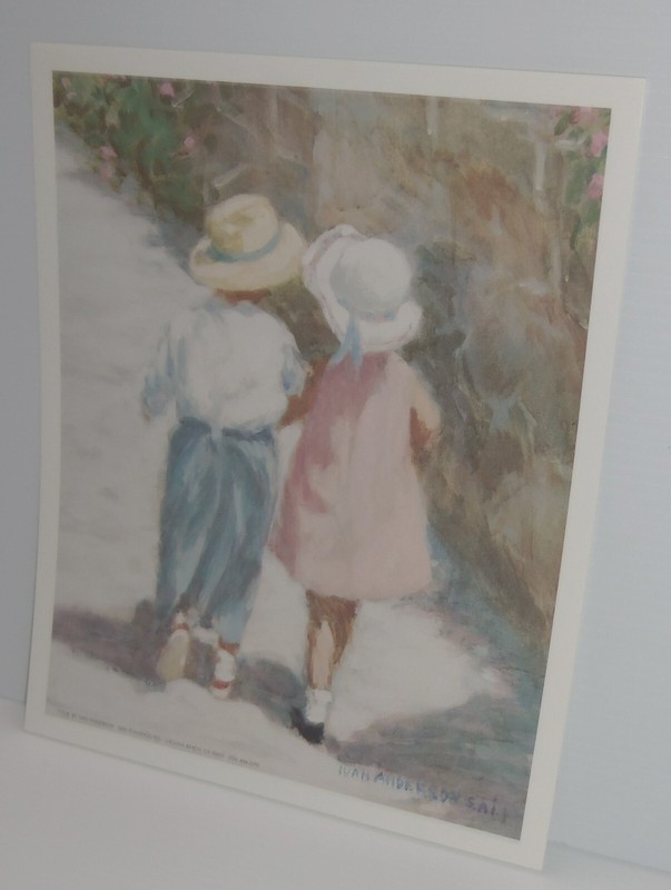 Vintage Print by Ivan Anderson Secrets