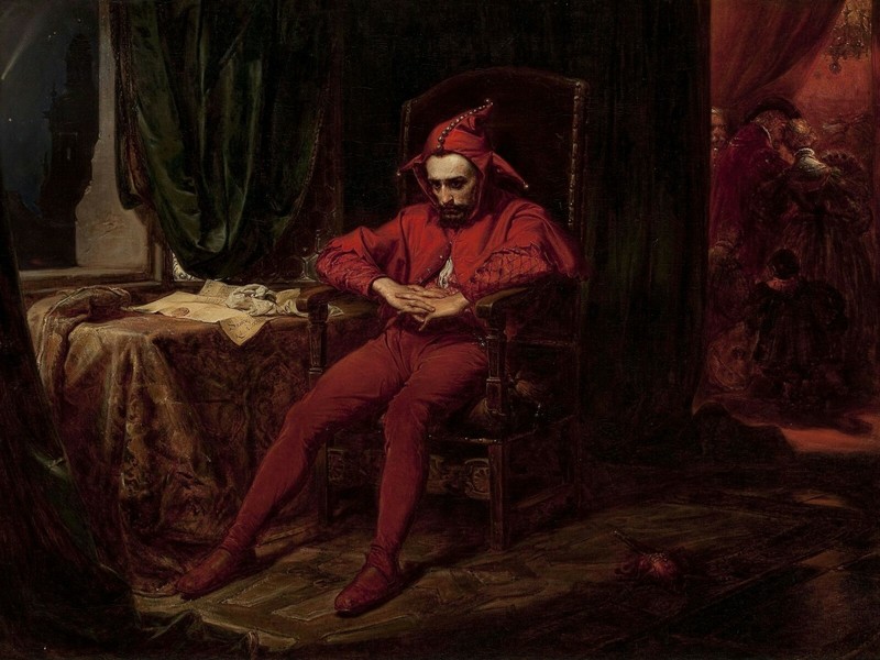Stanczyk by Jan Matejko as Giclee Art Print on Paper or Canvas + Ships Free