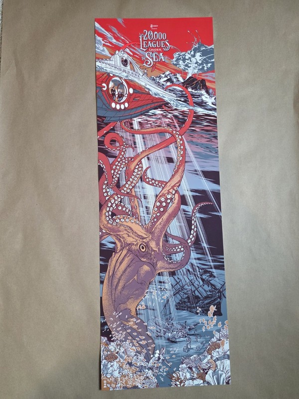 Martin Ansin Disney 20,000 Leagues Under The Sea Variant 12×36 72/195