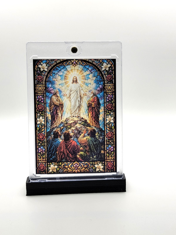 ACEO Custom Transparent Art Card – The Transfiguration of Christ