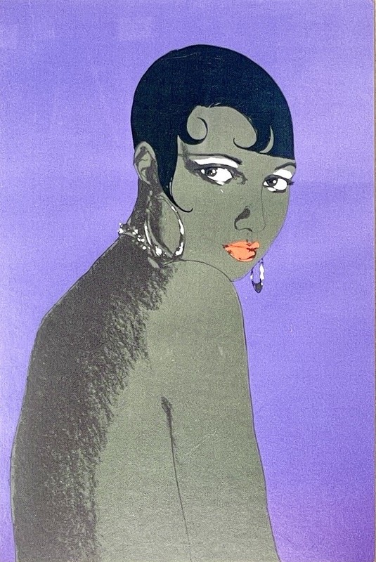 Remembering Josephine by Richard Ely (1928-2009) Art Print Card - Illustration