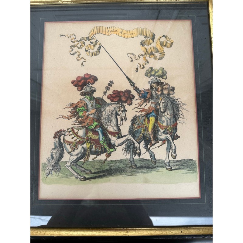 Costumed Horsemen and Horses Engravings by Israel Silvestre François Chauveau gallery