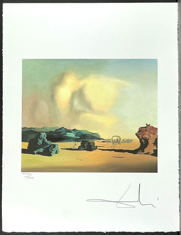 Salvador Dalí * moment of transition * 50×65 cm * signed lithograph * limited