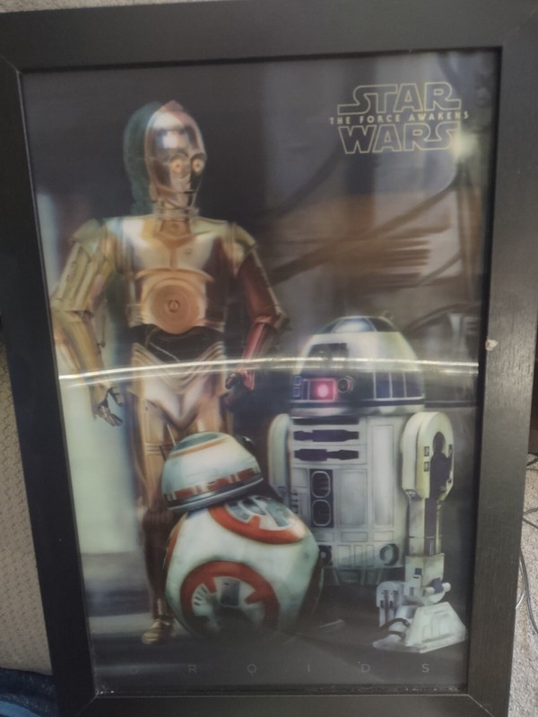 Star Wars - "The Force Awakens" - Droids 3D Image 13"x19" gallery