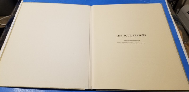 Andrew Wyeth FOUR SEASONS In REPRODUCTION 7 of 12 Prints gallery